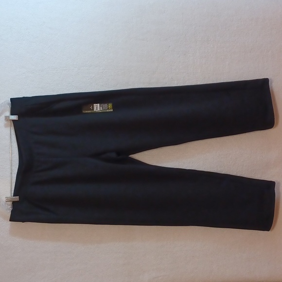 Athletic Works Pants - Womans Athletic Works Black Fleece Pants XL NWT